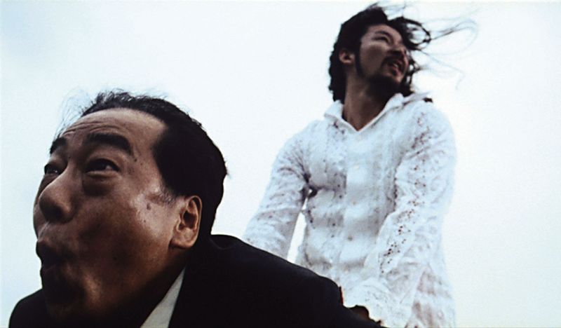 Ittoku Kishibe as Tatsuya Kobayashi - Tadanobu Asano as Masahiro Ishigaki -    2004 SS5 Film Committee