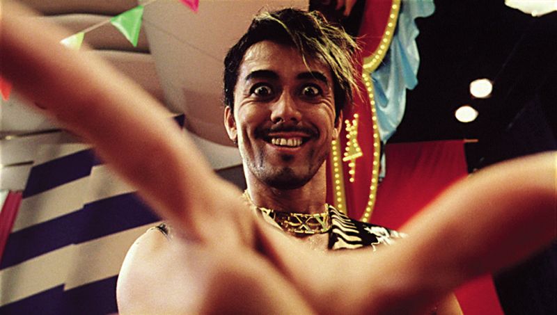 Hiroshi Abe as Hypnotist Aoyama -    2004 SS5 Film Committee